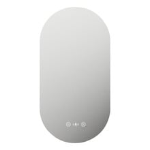 Ozias 500mm Oval LED Bathroom Mirror